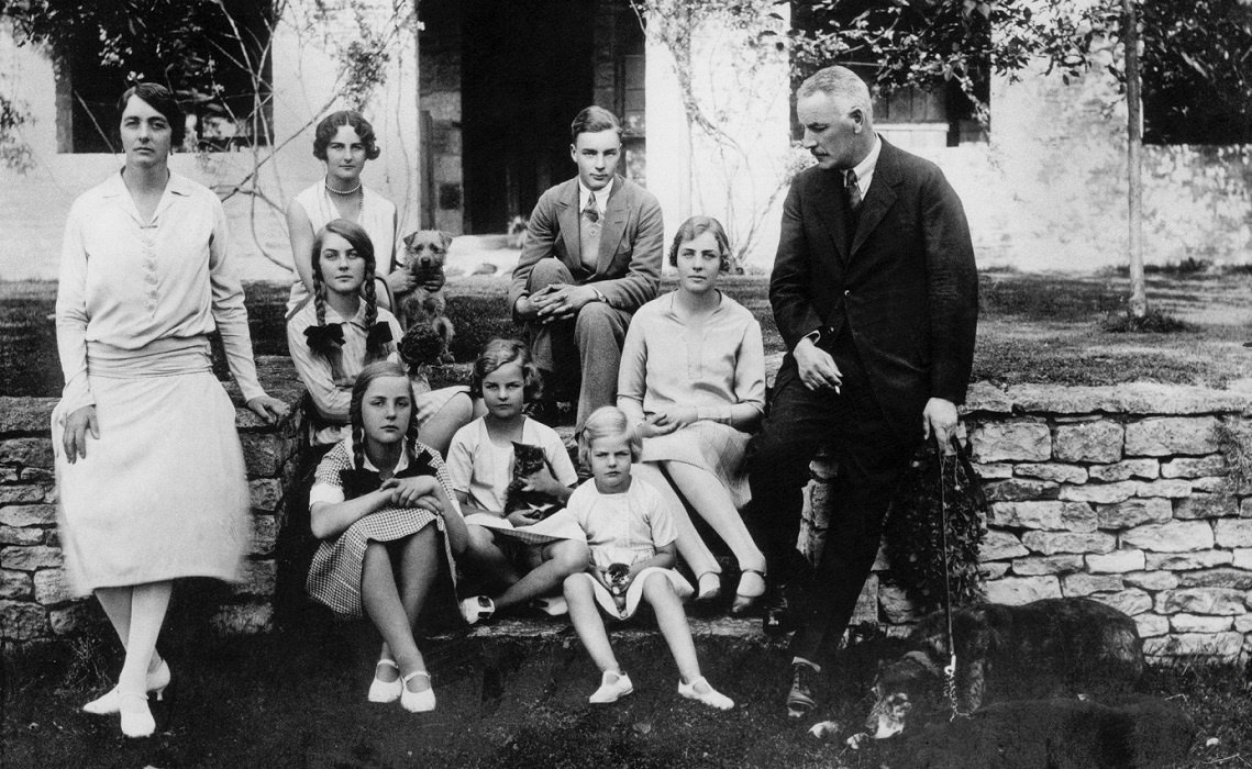 Семья Дэвида Митфорда, 2-го барона Редесдейла