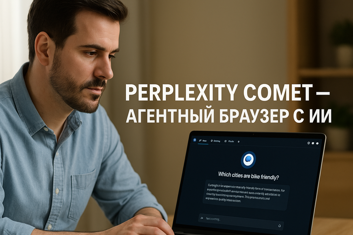 Perplexity Comet — новый бесплатный браузер