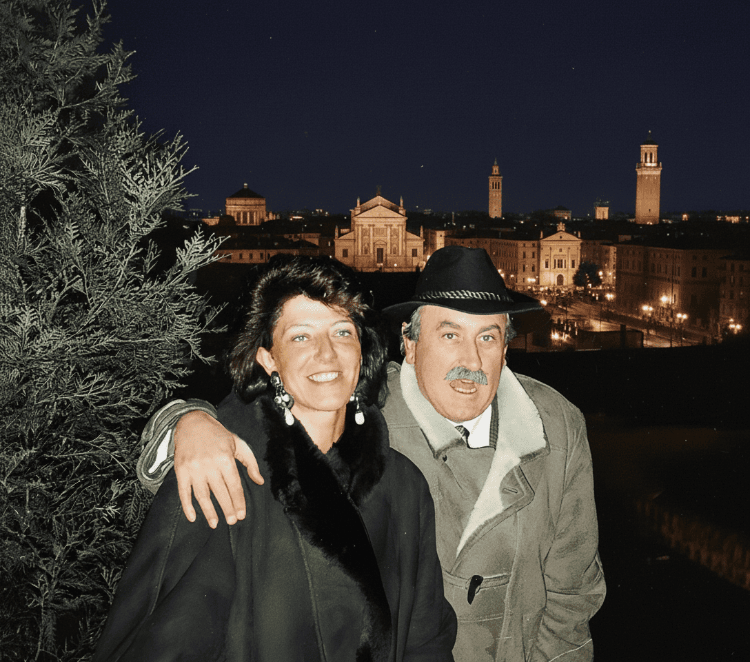 Джорджо и Сильвия Каттеллан