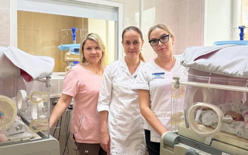    Первая в году тройня родилась в Удмуртии