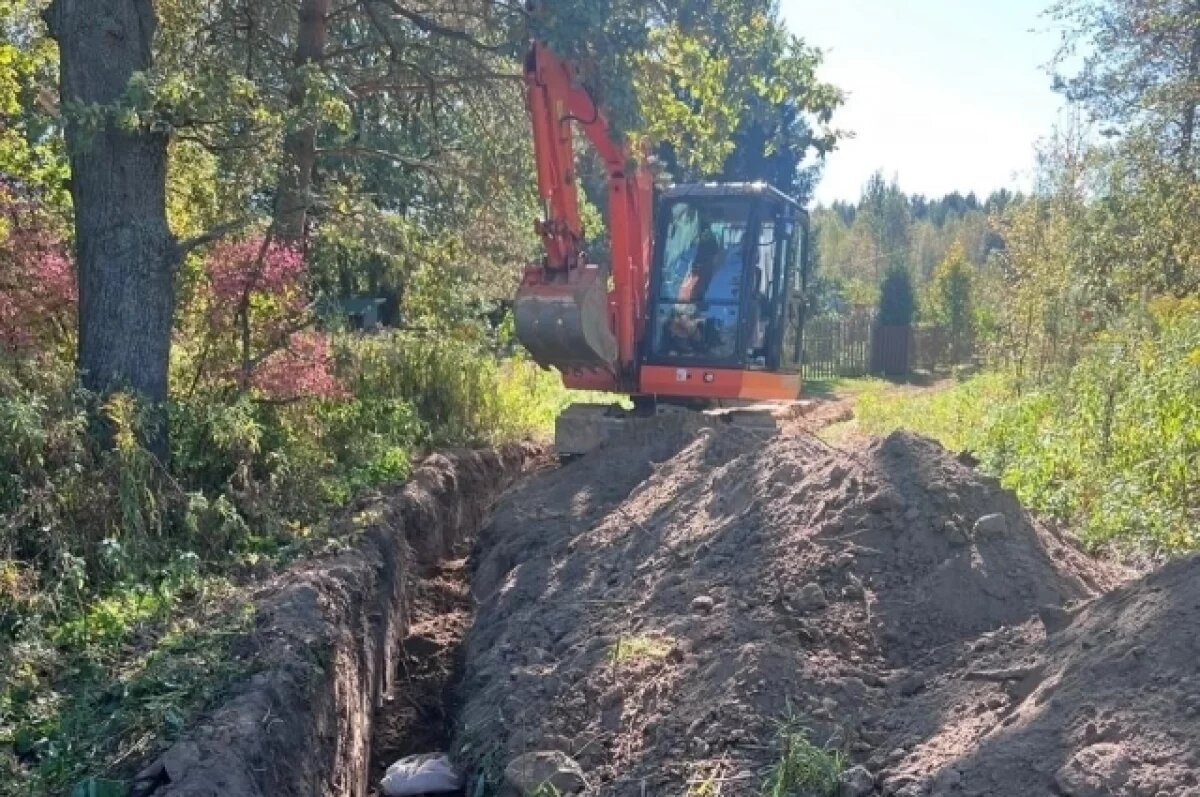    В Калужской области продолжаются работы по газификации села