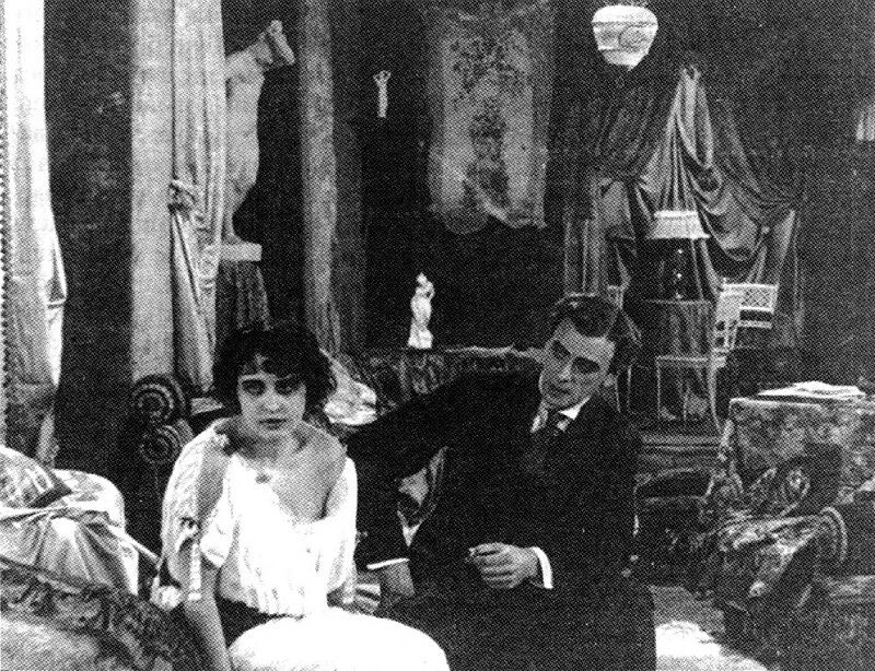 Вера Холодная и Витольд Полонский в картине "Миражи" 1916 год