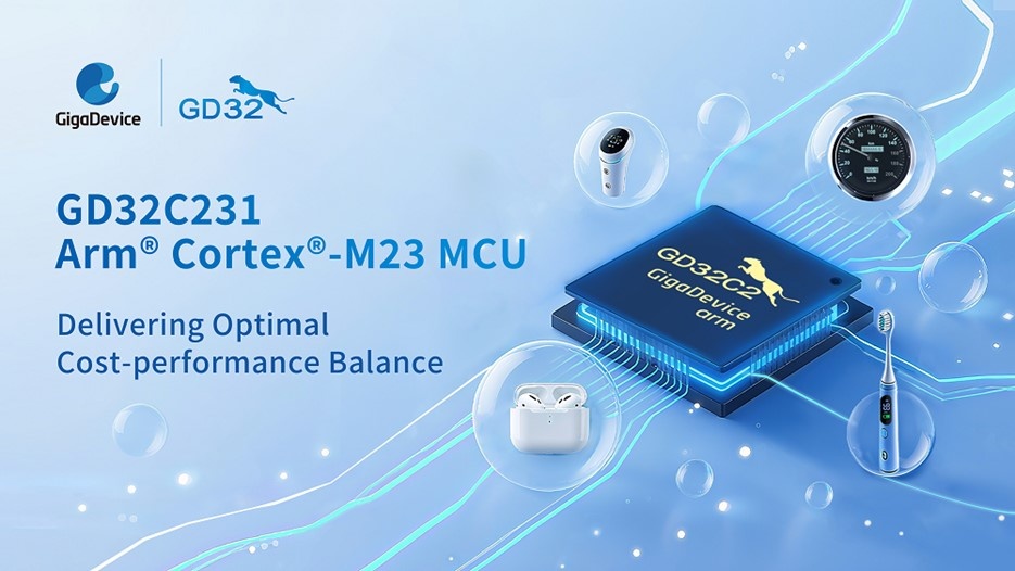 Микроконтроллер GD32C231 на базе Arm Cortex-M23 от GigaDevice