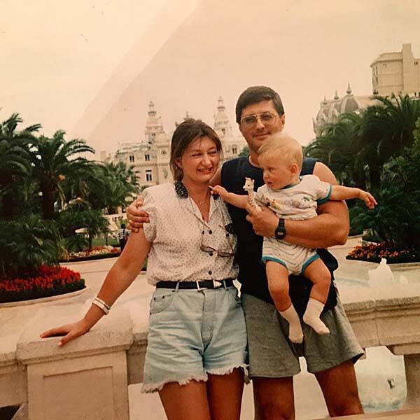 Доктор Мясников с женой Натальей и сыном Леонидом