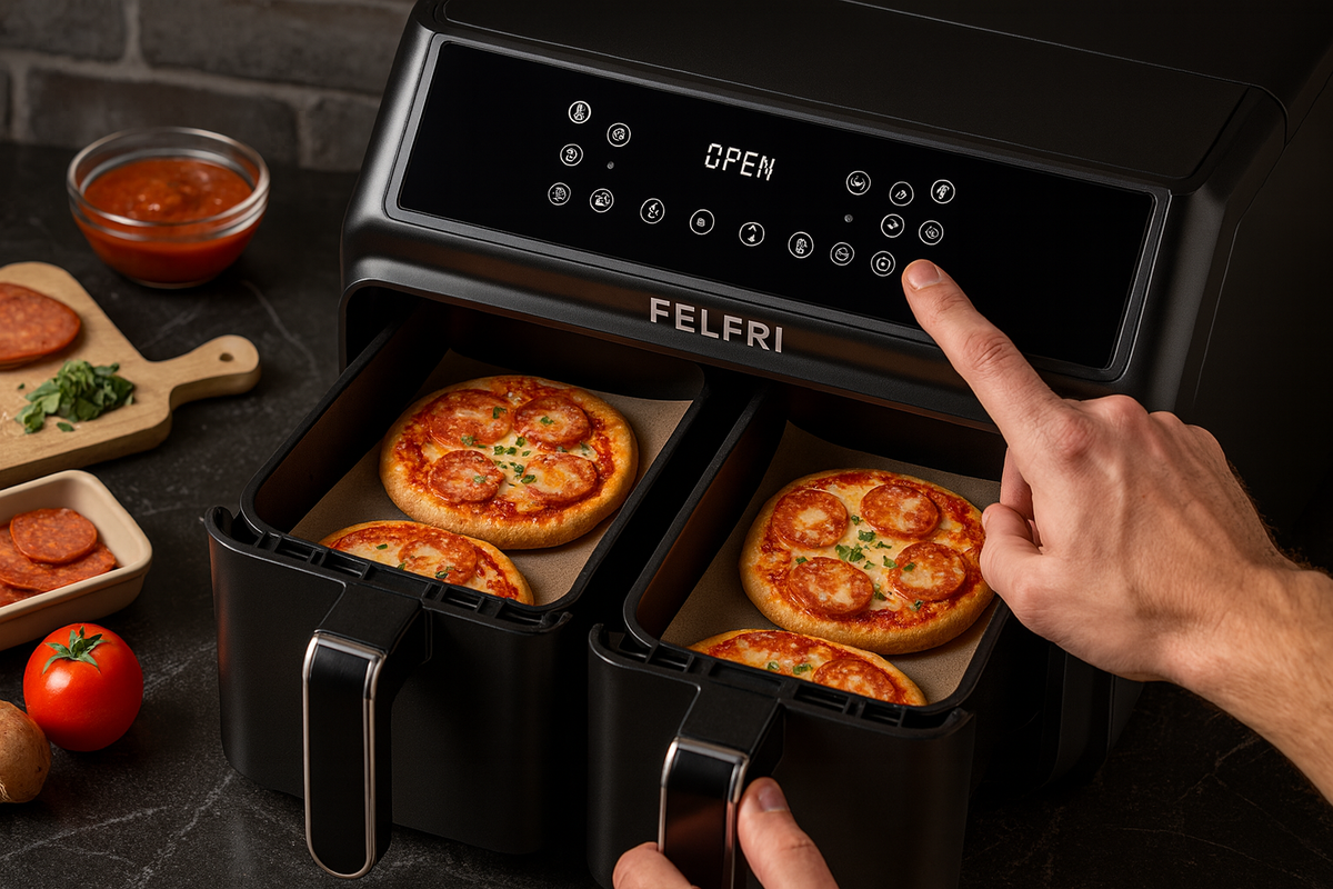 Ресторанная пицца в аэрогриле рецепты