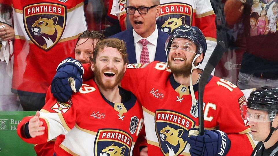    Мэттью Ткачак и Александр Барков / ХК «Флорида Пантерз»