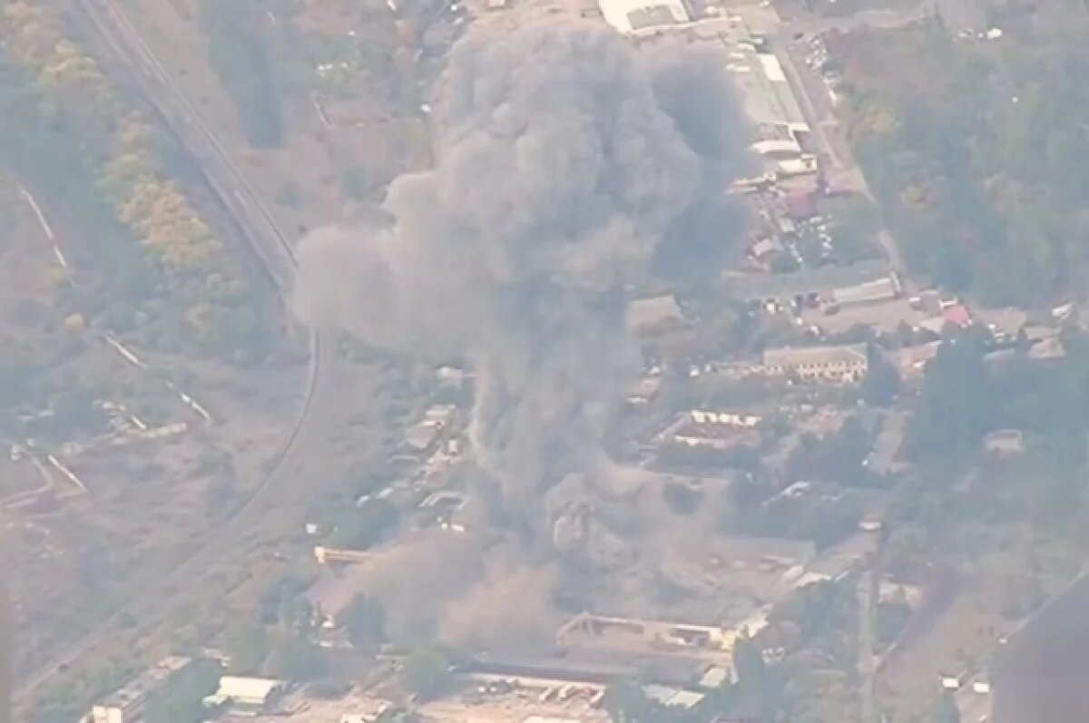    Ракета уничтожила цех сборки БПЛА в Херсоне