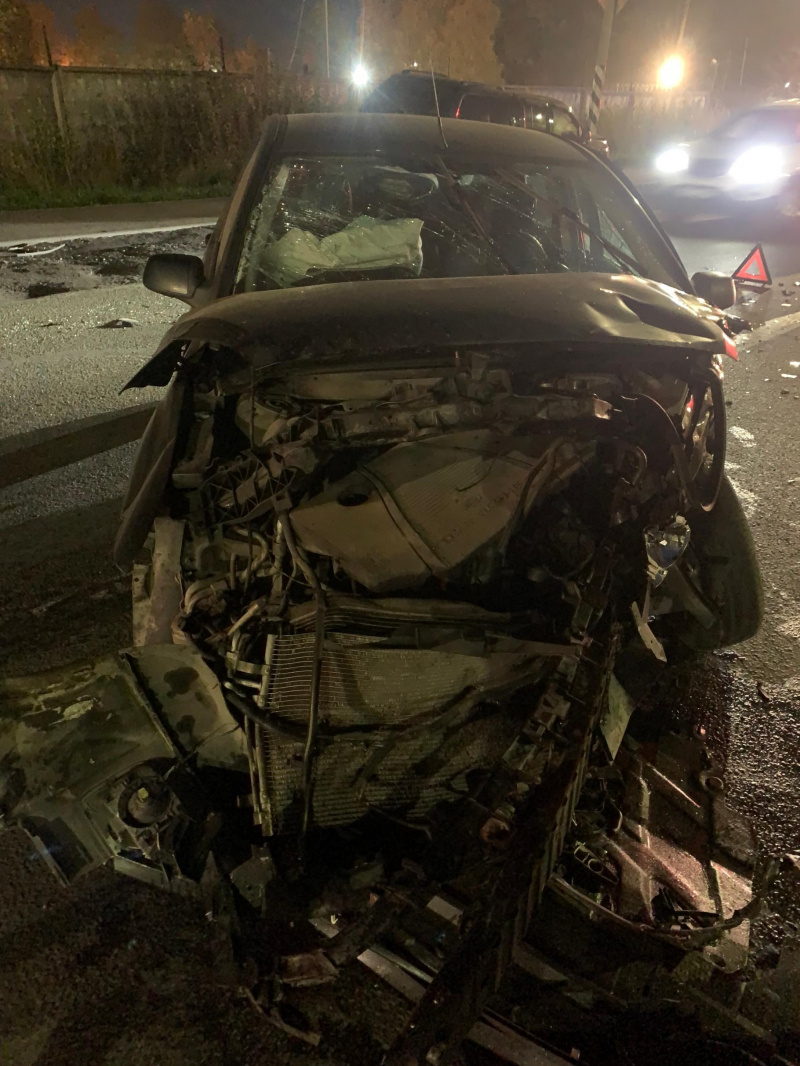    Стало известно, кто пострадал в жесткой аварии на окраине Петрозаводска