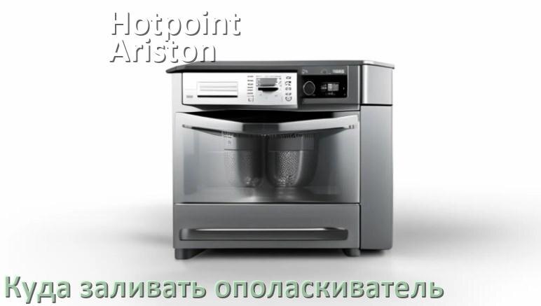 
Куда в посудомоечной машине Hotpoint-Ariston заливать ополаскиватель сколько и как