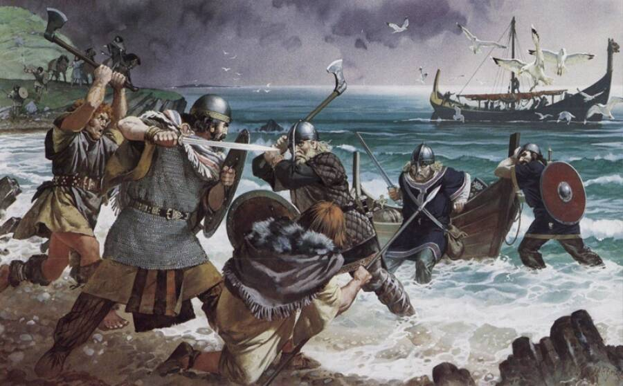 Всё начиналось с серии вторжений суровых воинов моря.