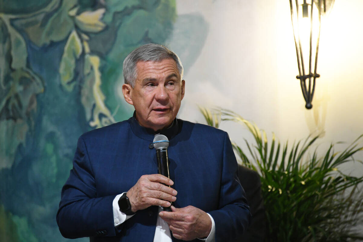 Рустам Минниханов: «Татарстан придает большое значение развитию сотрудничества с Индией в рамках отношений двух государств»Фото: rais.tatarstan.ru