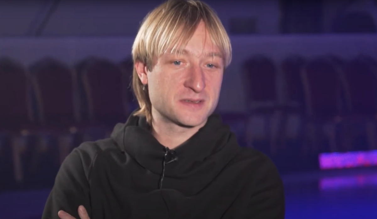    Евгений Плющенко. Кадр: YouTube-канал "Кубань 24"