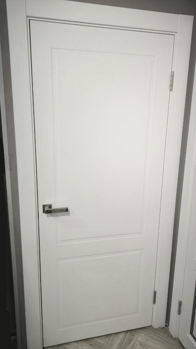 Межкомнатная дверь Неоклассика 2 эмаль белая