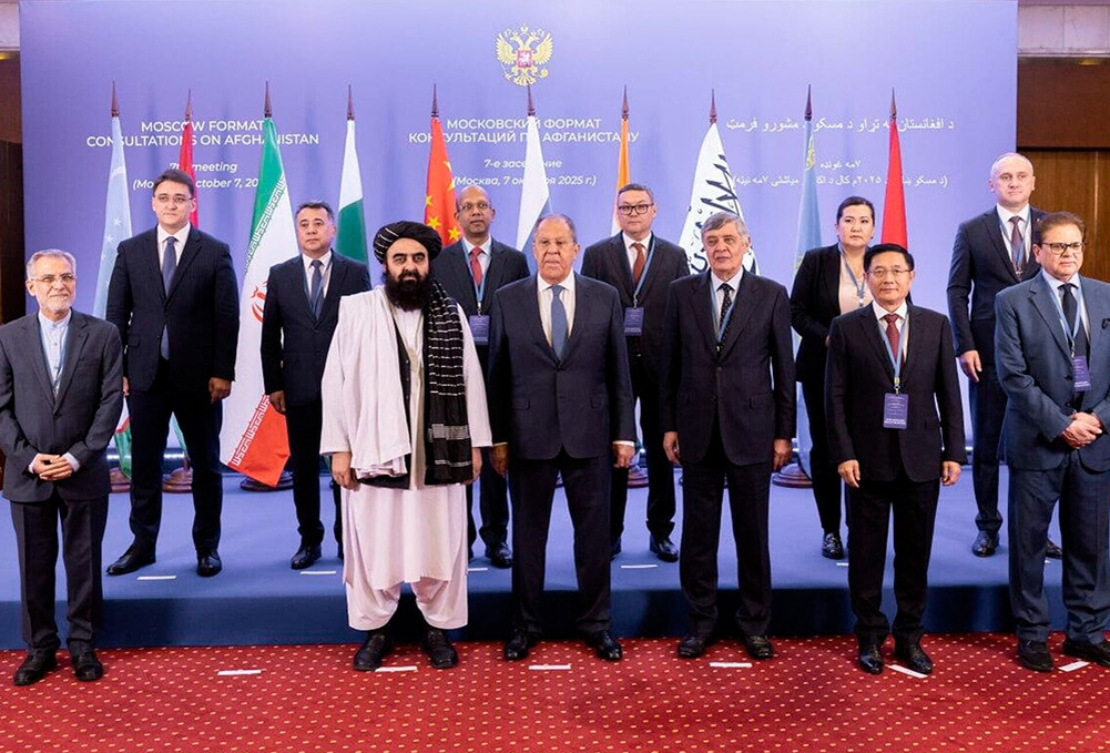 Участники седьмого заседания Московского формата консультаций по Афганистану. Фото с сайта sputnik.af