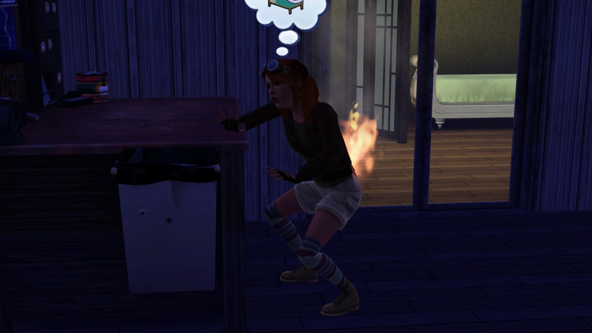 Слегка подгорела