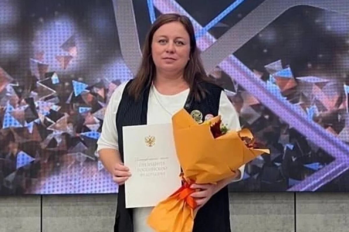    Учитель Вокнаволокской школы получила благодарственное письмо от Путина