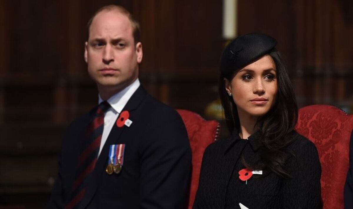 Прицн Уильям и Меган Маркл
