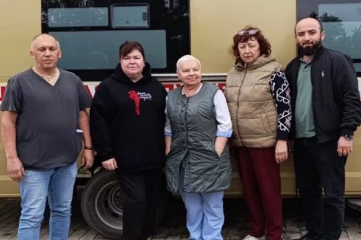    Калужские медики вернулись из Первомайска, где вылечили более 3 тыс человек