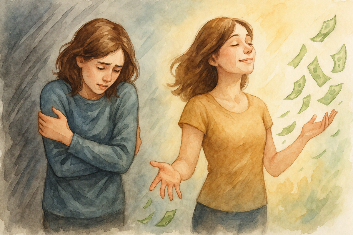 Когда человек живёт в страхе потерять, он перестаёт быть хозяином своих денег — и превращается в их хранителя