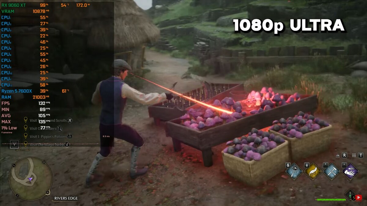 Ryzen 5 7600X + RX 9060 XT