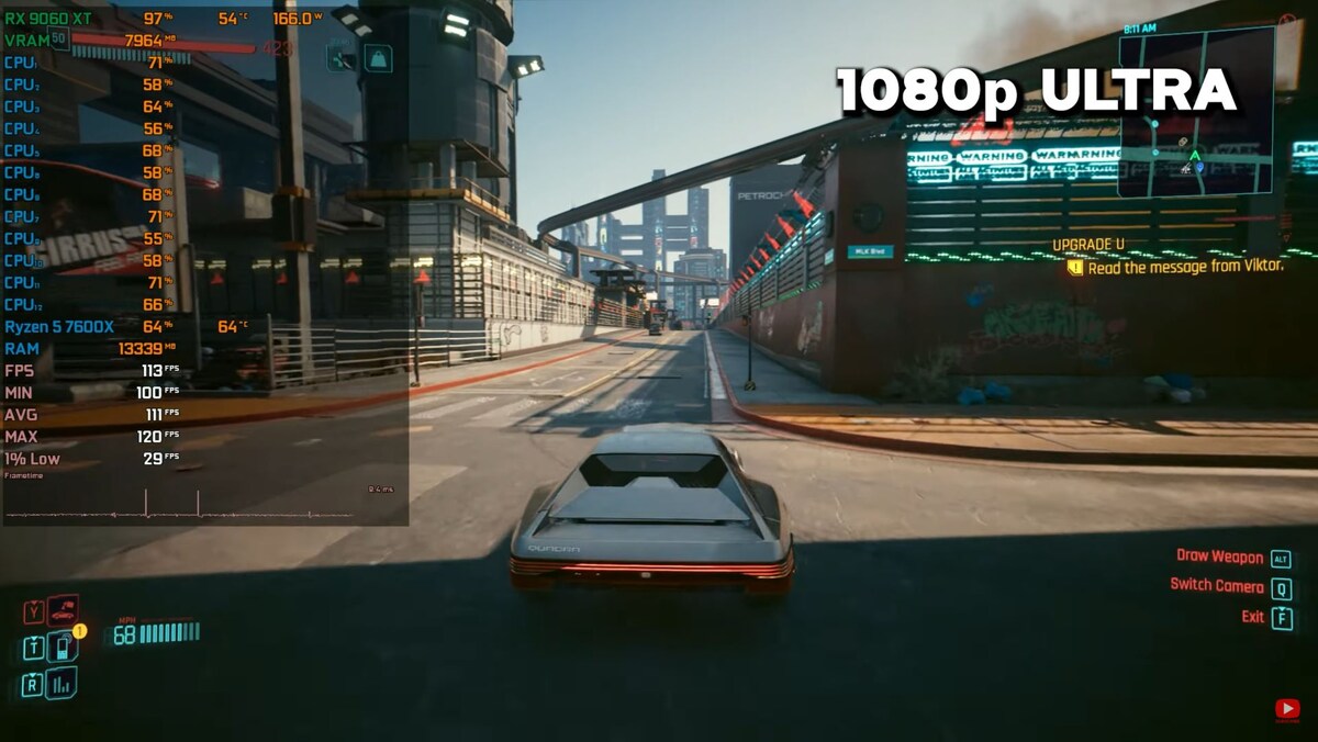 Ryzen 5 7600X + RX 9060 XT