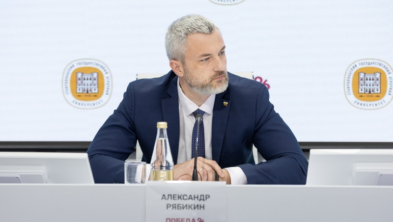    Александр Рябикин в РИЦ СК Фото: Валерия Алтухова / / ИА «Победа26»