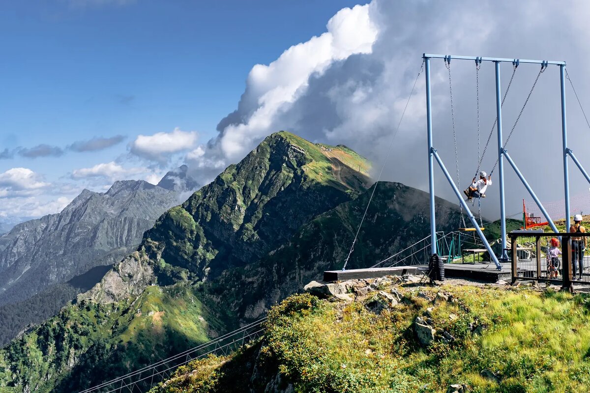     © Пресс-служба курорта Роза Хутор. Максим Гололобов