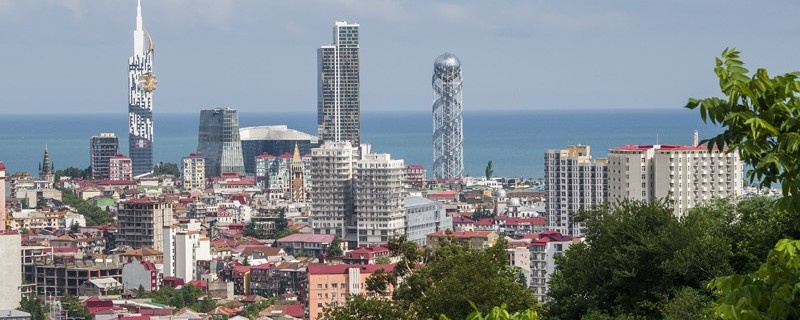 Батуми- черноморский курорт Грузии.