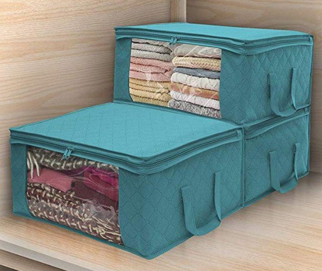 Комплект из 3х контейнеров для хранения вещей