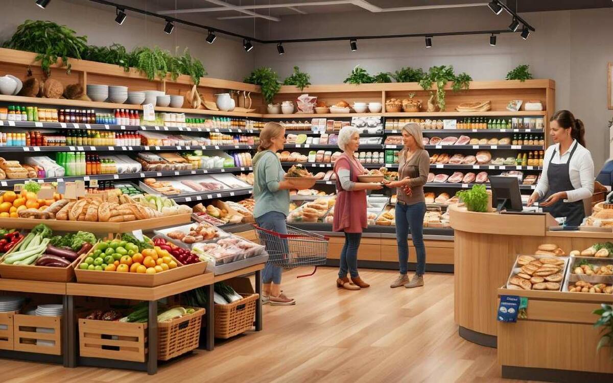    Топ-5 франшиз-ритейлеров: «Пятерочка» на вершине списка Иллюстрация сгенерирована нейросетью Kandinsky