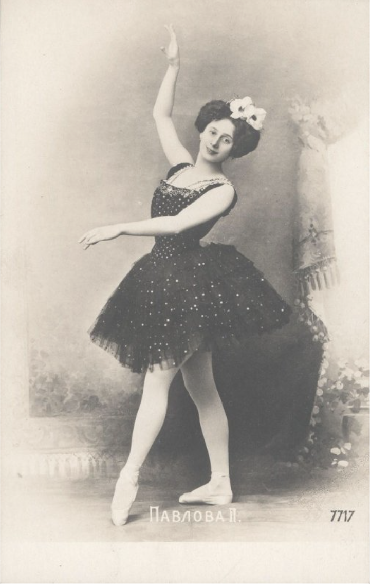 Брендер В. А. Открытка. Павлова Анна. Балерина Мариинского театра 1900-е годы в неизвестной роли. Открытка. Госкаталог. Федеральное государственное бюджетное учреждение культуры "Российский национальный музей музыки"
