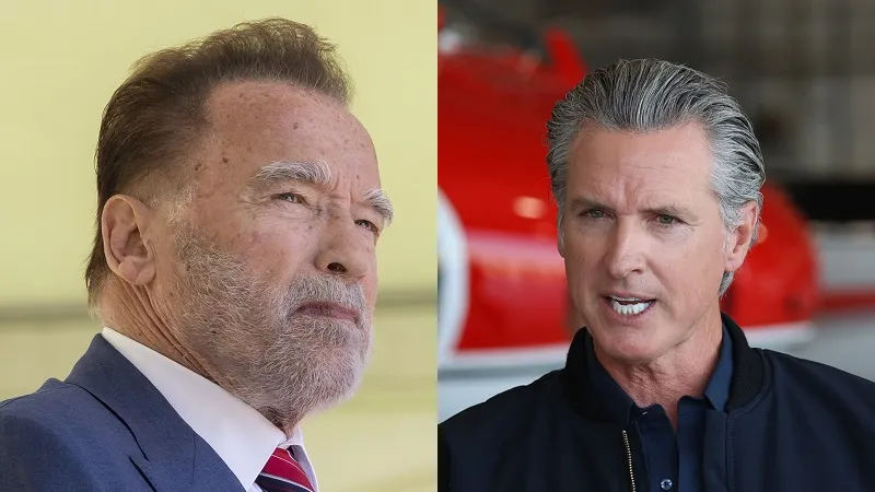 Экс-губернатор Калифорнии Арнольд Шварценеггер и нынешний глава региона Гэвин Ньюсом
Фото:
DHSgov; CAL FIRE_Official