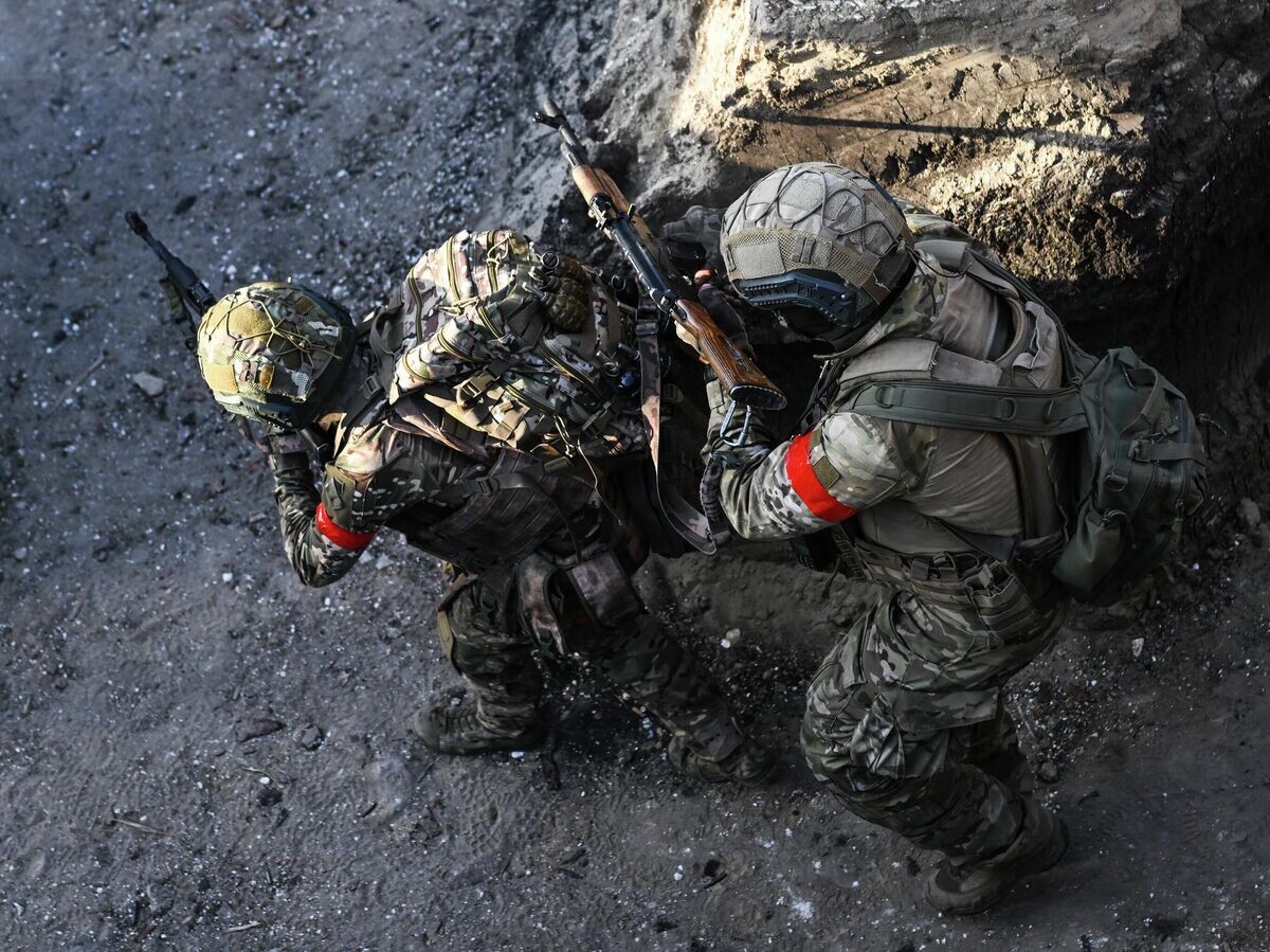    Российские военнослужащие© РИА Новости / Алексей Майшев