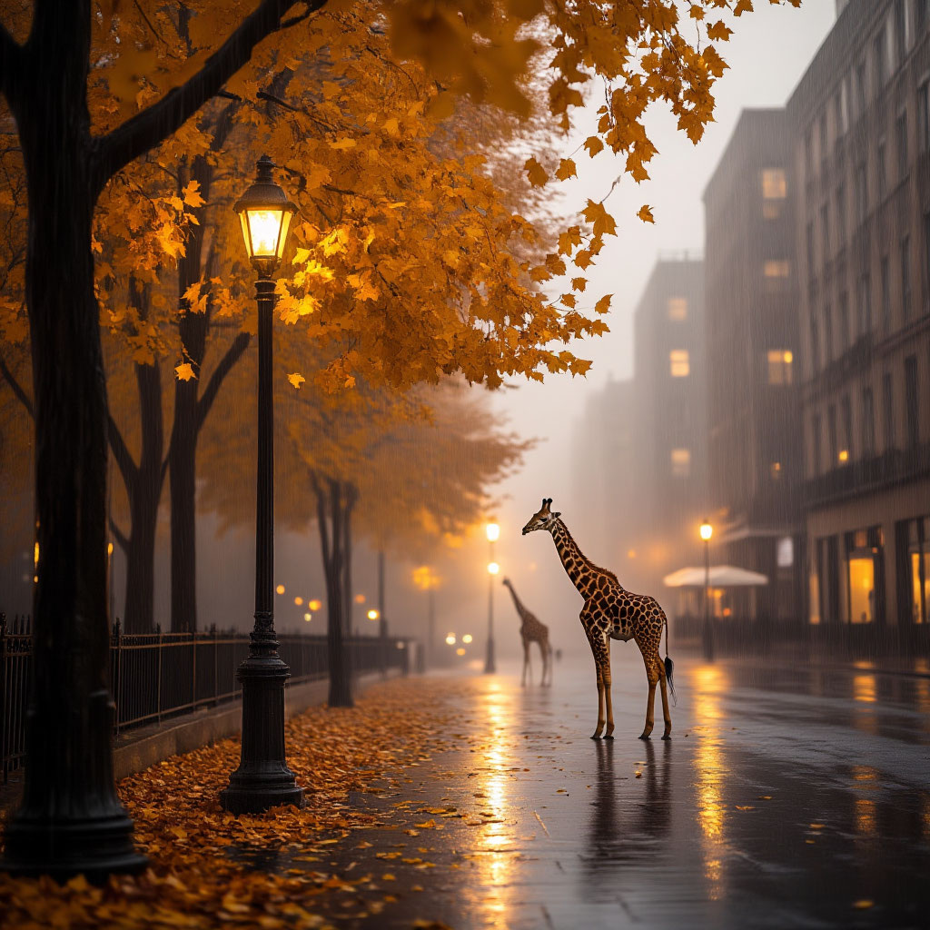"Послушай: далёко, далёко, у озера Чад//Изысканный бродит жираф" (с) Н. Гумилёв 