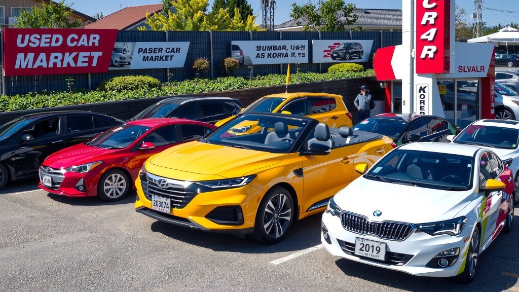    Обзор рынка б/у авто в Южной Корее: Цены, тренды, модели.