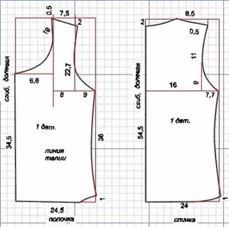 Выкройка для футболки