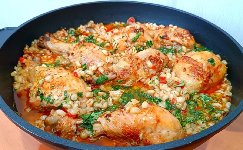 Готовим потрясающе вкусное блюдо из обычной перловки