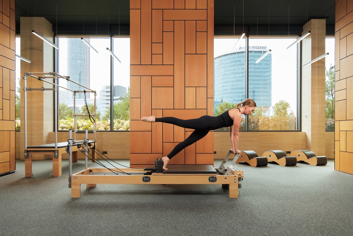 Студия Pilates RCC, тренер-эксперт Оксана Телякова. 