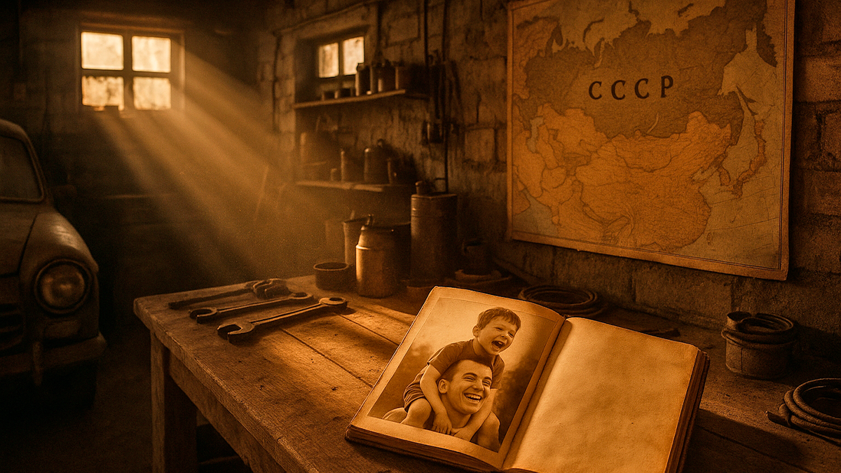 Гараж, где остановилось время. Прости, отец