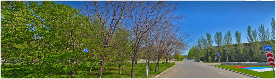 Начало улицы Карбышева.