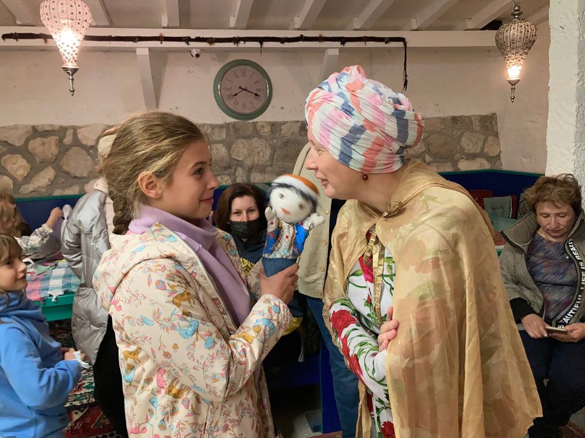 Общение с ребенком в семейном лагере