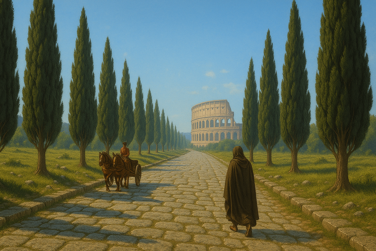 Империя держалась не только мечом, но и камнем, который соединял города и судьбы.