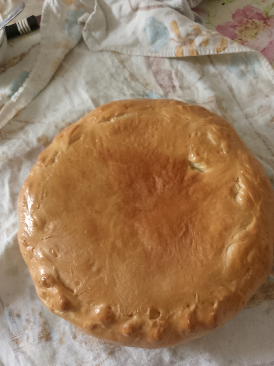 Пирог с щавелем