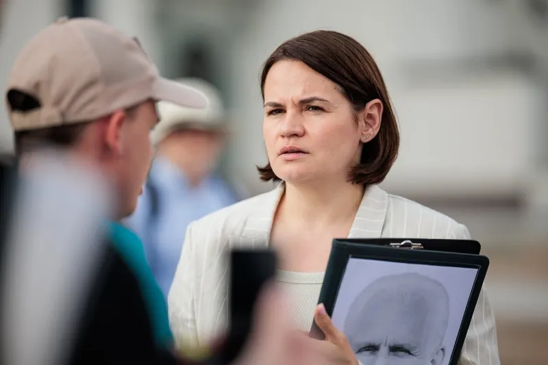 Светлана Тихановская
Фото:
V. Raupelio / LRT