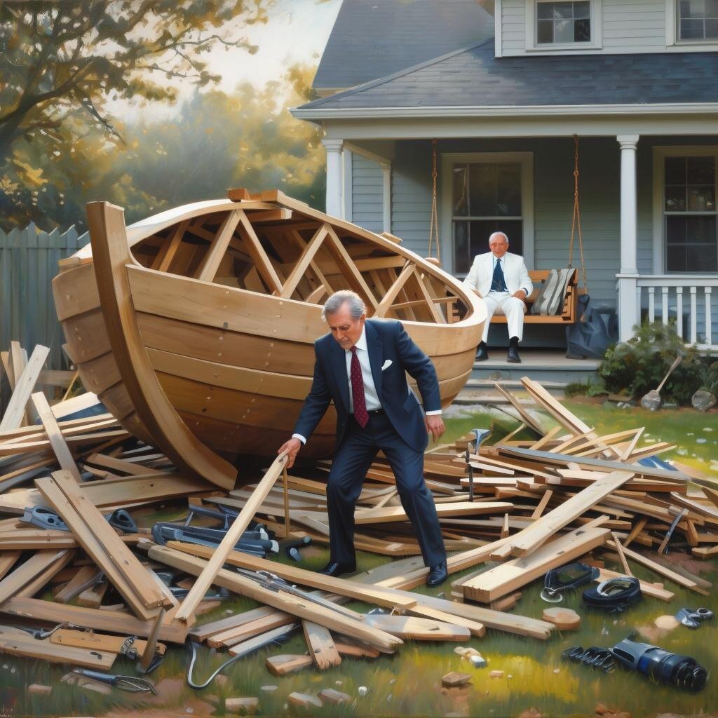 Собирать Ковчег в "среднем" возрасте.