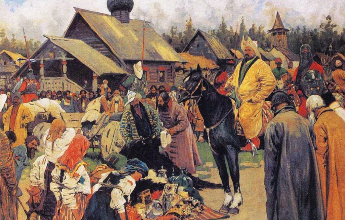    Картина Сергея Иванова "Баскаки", 1909 год  Fine Art Images/Heritage Images/Getty Images