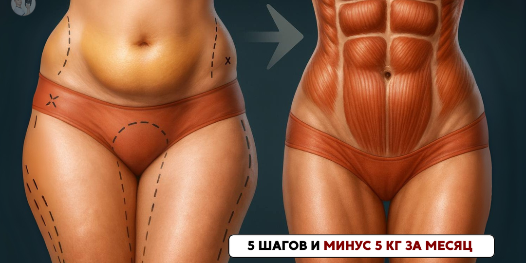 Похудеть на 5 кг за месяц без кухонных весов: 4-х недельный лёгкий план от фитнес тренера