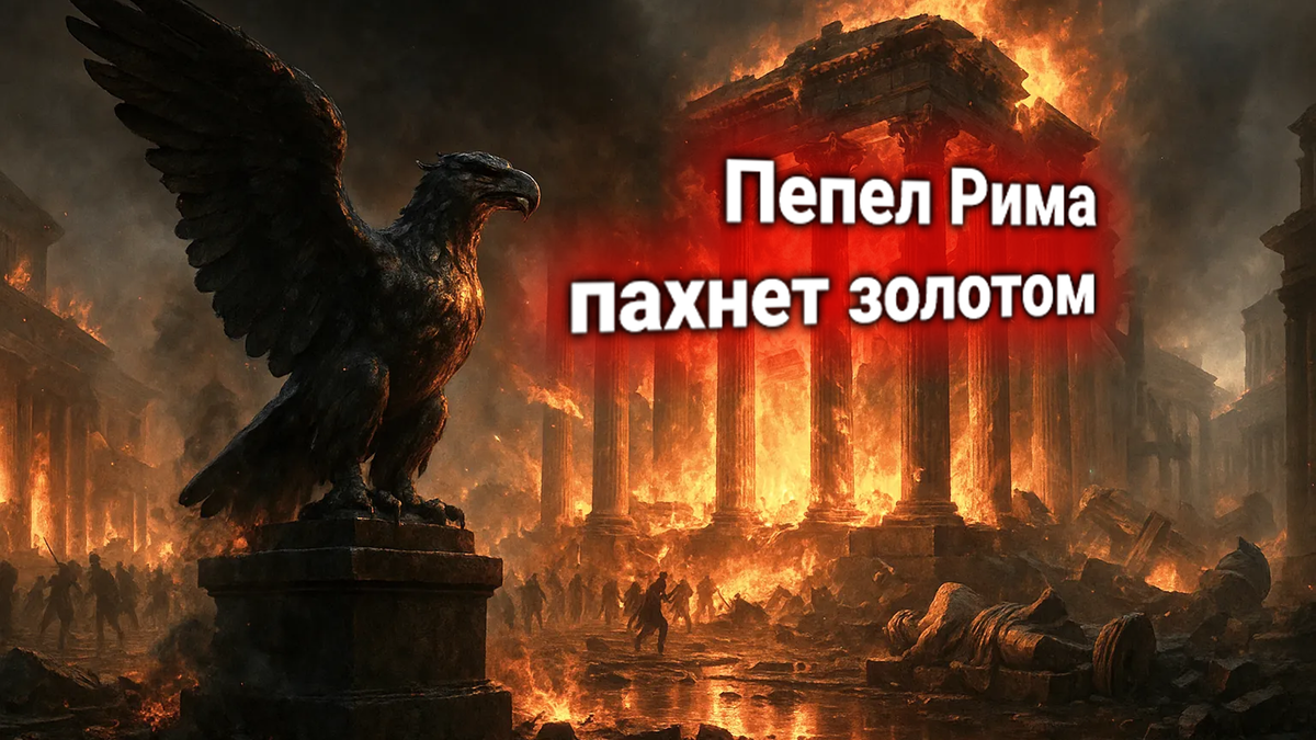 🔥Империя в огне: день, когда Рим понял, что вечность горит