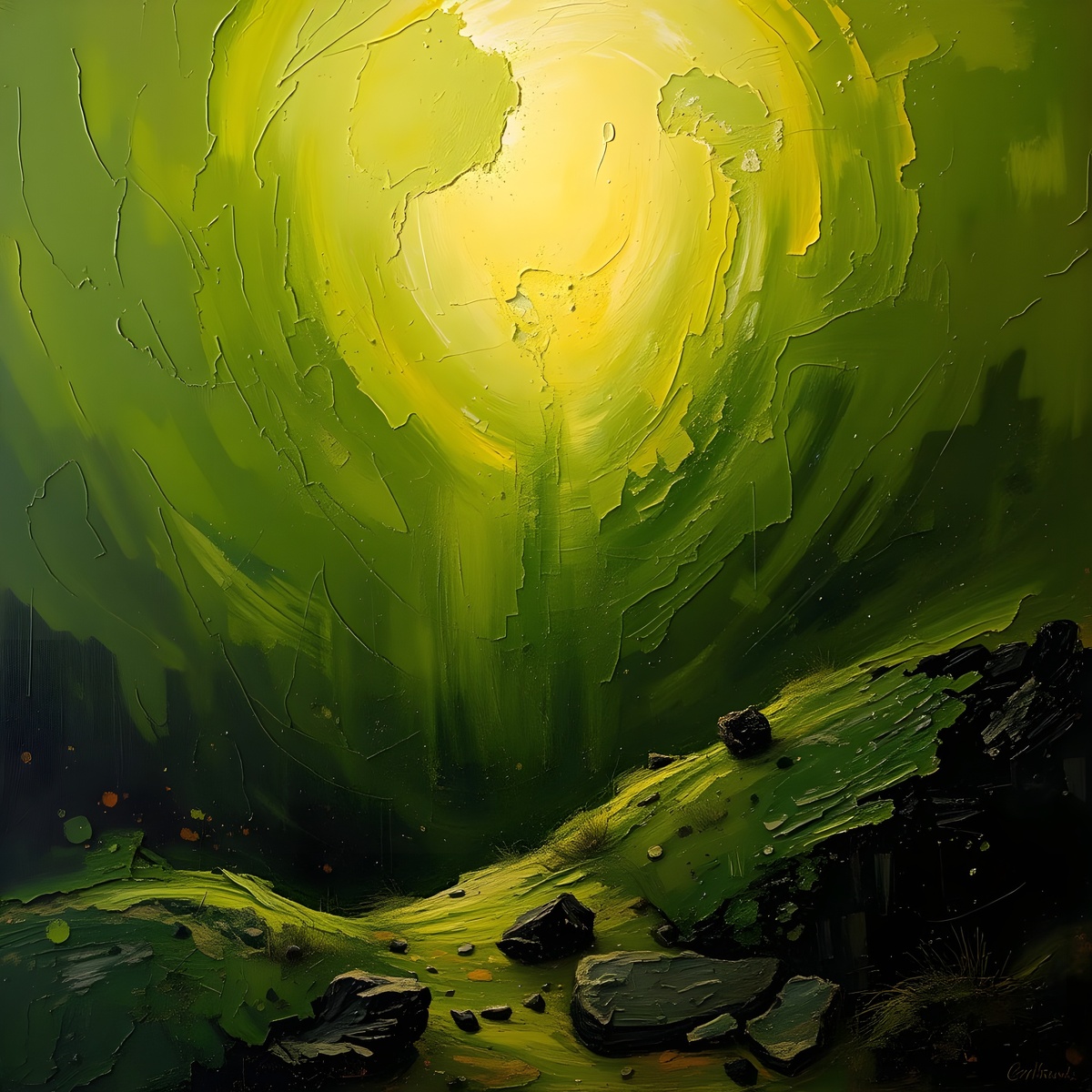 Умер. Иллюстрация создана с помощью нейросети Flux Schnell.