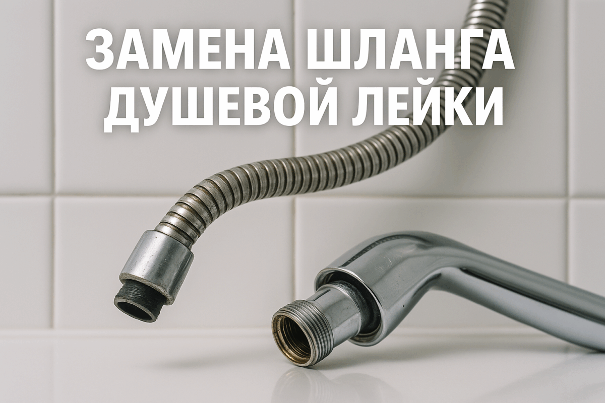    Как заменить шланг душевой лейки самостоятельно Михаил Юрьевич